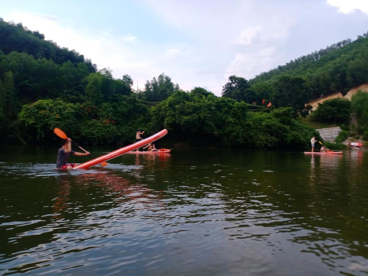 Gió Lào Eco Lodge - Đảo chè Thanh Chương Trai Do Exterior foto