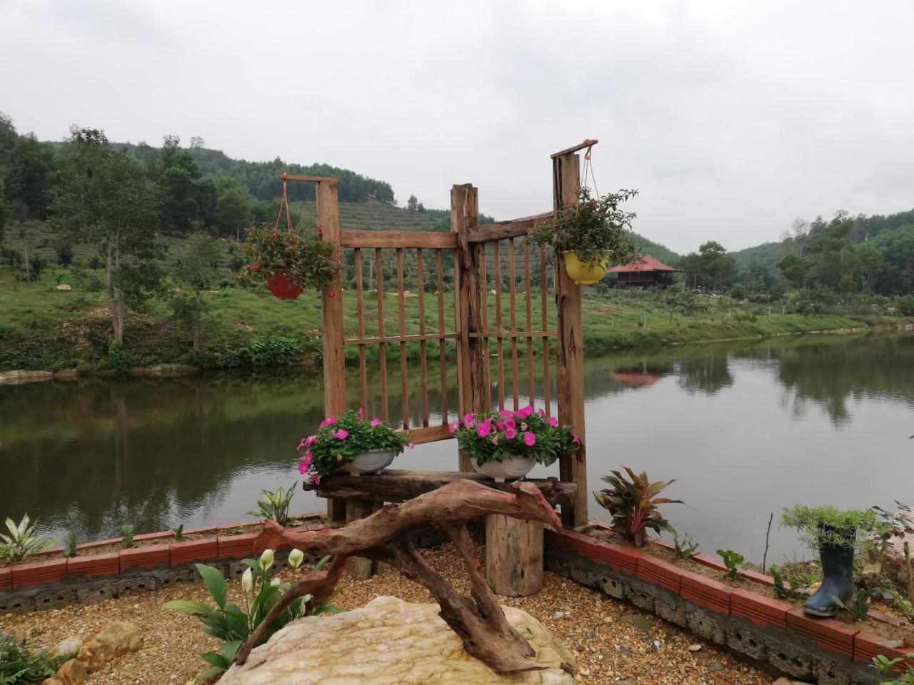 Gió Lào Eco Lodge - Đảo chè Thanh Chương Trai Do Exterior foto