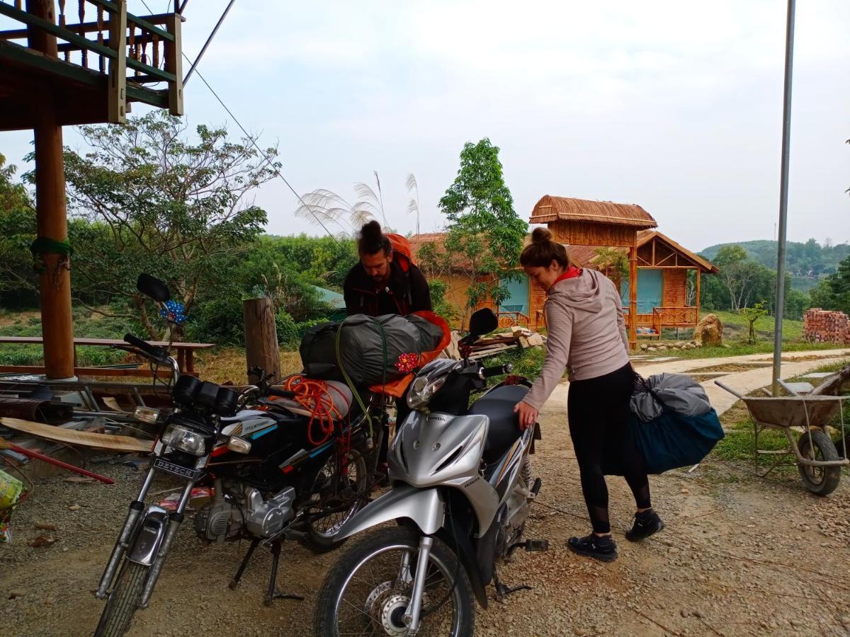 Gió Lào Eco Lodge - Đảo chè Thanh Chương Trai Do Exterior foto